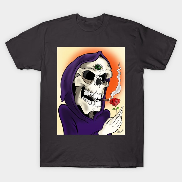 The reaper of roses T-Shirt by TheDopestRobot